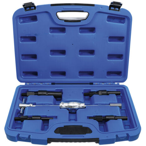 BGS Set d'extracteurs pour roulements intérieurs de trou de base avec marteau à inertie 5 pièces - 70107 (1/5)