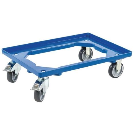 allit Kistenroller capacité de charge 250 kg pneus en caoutchouc - 456858 (1/2)