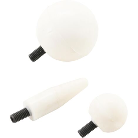 BGS têtes de rechange en plastique pour débosseler M5 x 0,8 mm pour art. 1659 3 pièces - 1659-KÖPFE (1/3)