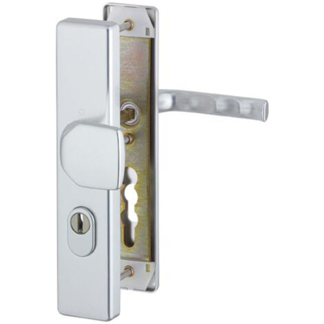HOPPE Garniture de protection Londres 113/2222ZA/2210 Aluminium F1 72mm 42-47mm - 3672961 (1/3)