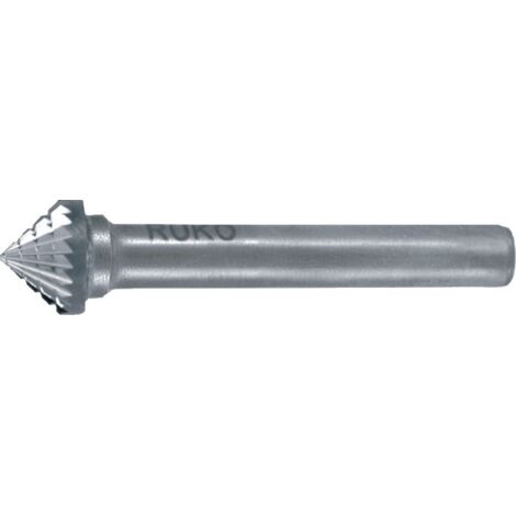 RUKO Fraise carbure monobloc KSK Ø 10 mm Longueur de tête 5 mm Ø de queue 6 mm Denture KVZ 4 - 116229