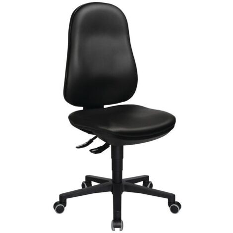 Topstar Siège de bureau Point 70 C Patins de sol + Repose-pieds - 8170D10T (1/4)