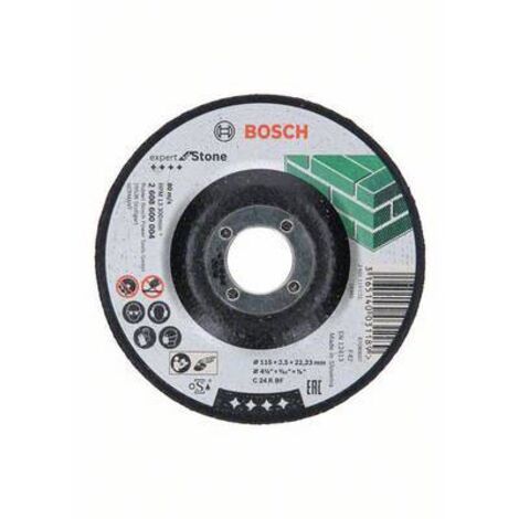 Bosch Disque à tronçonner à moyeu déporté Expert for Stone C 24 R BF 115 mm 22,23 mm 2,5 mm - 2608600004