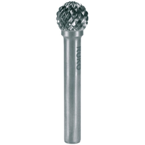 RUKO Fraise en carbure KUD Ø 10 mm Longueur de tête 9 mm Ø de queue 6 mm brute Denture KVZ 4 - 116043