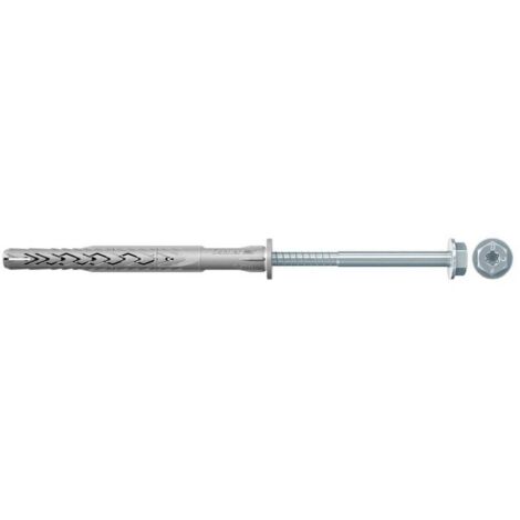 Fischer 50x Cheville longue SXRL 14 x 120 mm FUS Vis hexagonale avec rondelle - 530948