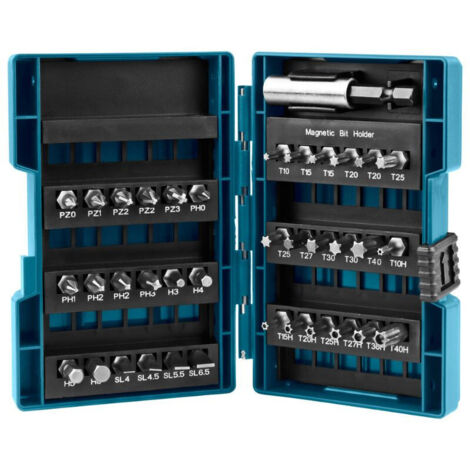 Assortiment d'embouts (37 pièces) - MAKITA B-28606 (1/3)