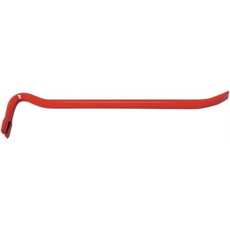 Pied de biche longueur totale 1000 mm six pans 20 mm laqué par poudre RENNSTEIG