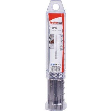 Fischer 5x Foret à marteau Quattric II 8/100/165 XP5 - 549989