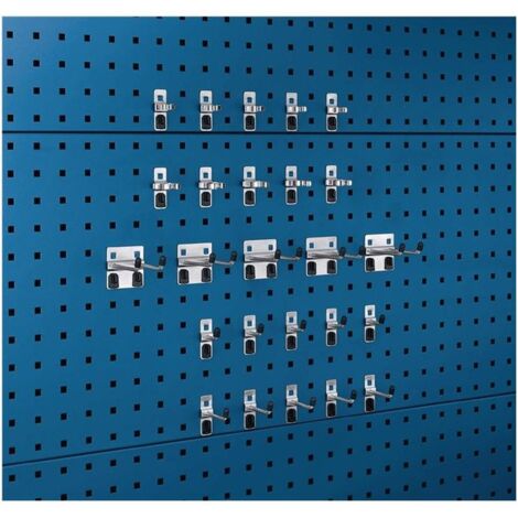 Composition de supports d'outils bott 25 pcs galvanisé - 14030210 (1/4)