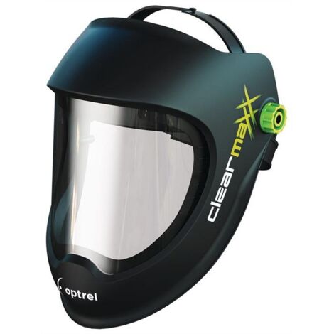 Casque de ponçage Clearmaxx EN 166 EN 175 BT – Verre polycarbonate – Confort léger 330g – Pour travaux industriels – 1100000 – Optrel