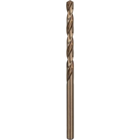 Foret hélicoïdal en acier inoxydable PRO HSS-Co, 5,3 x 52 x 86 mm, lot de 10