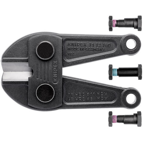 KNIPEX 71 79 760 Mâchoires de rechange pour 71 72 760 complète avec vis