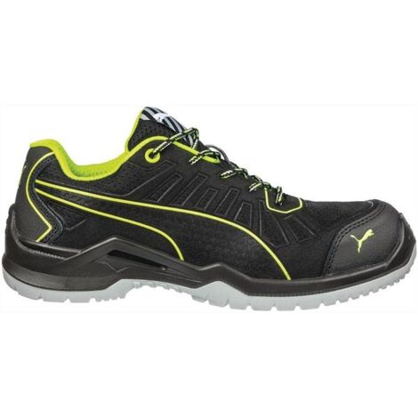 PUMA Chaussures de sécurité Fuse TC Green Low Taille 46 noir / vert - 64.421.0-46