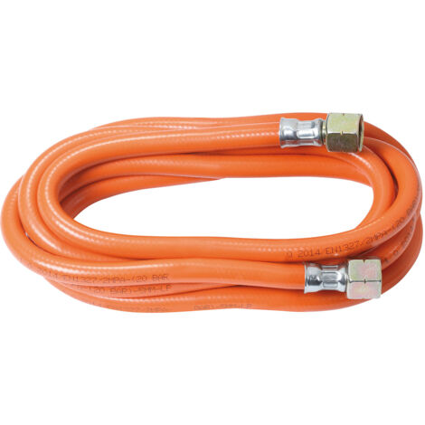 Rothenberger – Conduite de gaz propane 2,5m – Tuyau flexible pour soudure et découpe à flamme – 32201E