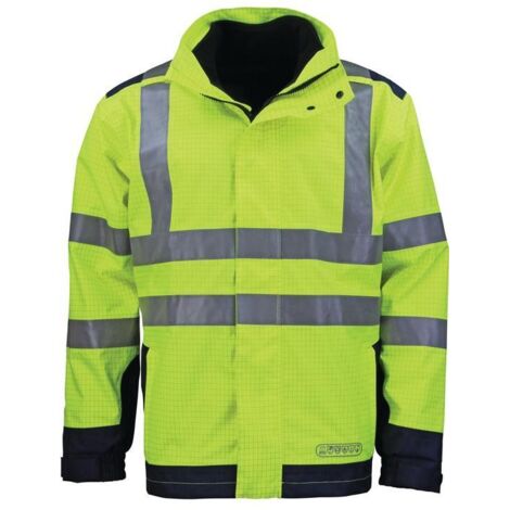 Veste de protection contre les intempéries, les flammes et la haute visibilité ASATEX taille XXL - 3850G/XXL (1/4)