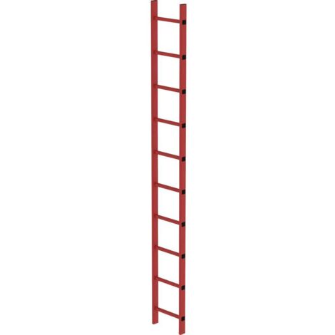 Günzburger Steigtechnik Echelle de cuvette GFK 300 mm de largeur intérieure 10 échelons - 064010