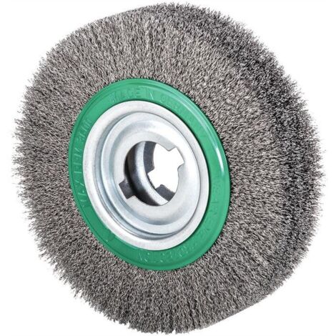 Lessmann Brosse ronde Ø 250 mm Épaisseur de fil 0,35 mm 377089 (1/4)
