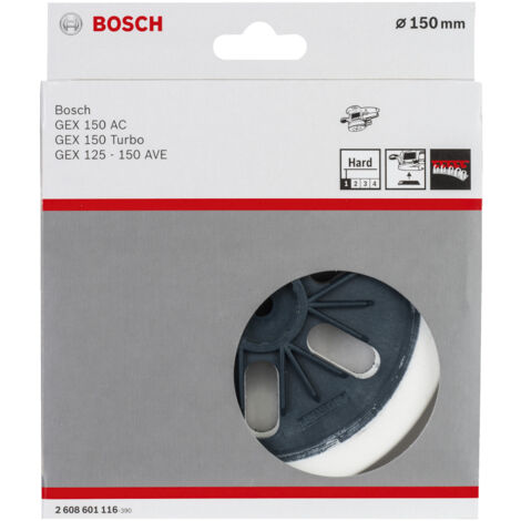 Plateau de ponçage dur Bosch Ø 150 mm - 2608601116