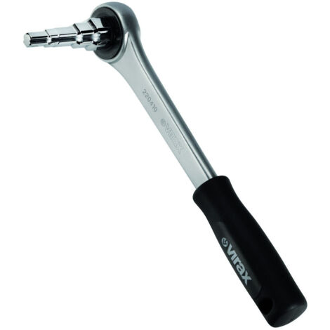 VIRAX Clé à cliquet et à gradins 8 tailles 3/8''-1'' - 220435 (1/2)
