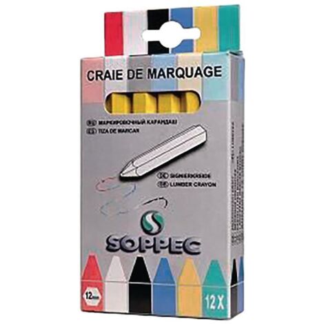 SOPPEC  craie  marquage  jaune  -  421102 (1/3)