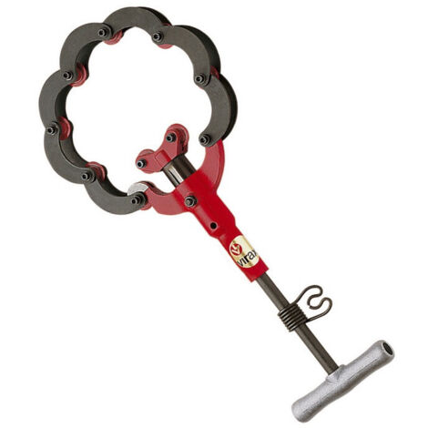 Virax – Coupe-tube fonte BAU SMU 2 1/2''-6'' – Galets en acier traité tungstène-chrome – Épaisseur de paroi 5mm – Adaptable pour tubes variés
