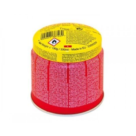 Rothenberger – Cartouche de gaz butane 190g – Système anti-fuite – Pour soudure et découpe à flamme – Mélange gazeux pur pour basses températures
