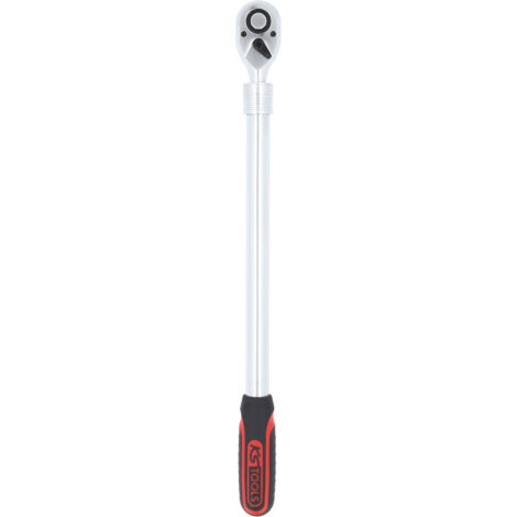 KS TOOLS Cliquet réversible télescopique 1/2" extra long 72 dents - 914.1205