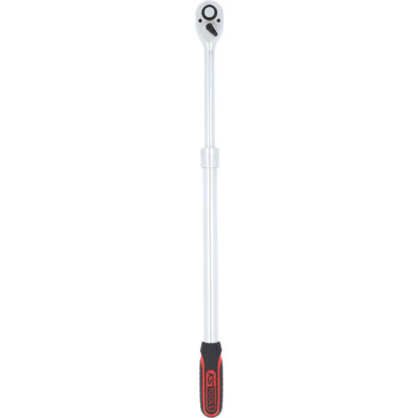KS TOOLS Cliquet réversible télescopique 1/2" extra long 72 dents - 914.1205