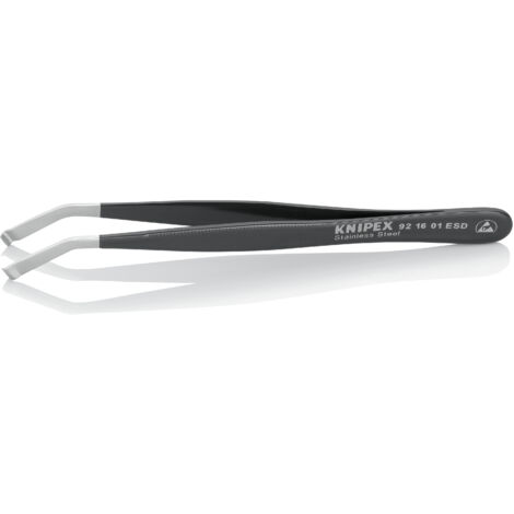 KNIPEX 92 16 01 ESD Brucelles de positionnement ESD 120 mm (1/2)