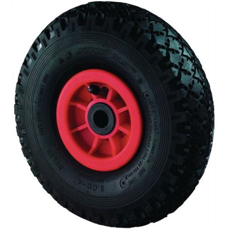 BS Rollen Roue pneumatique sur jante plastique Roulement à billes 400 mm 160 kg - D15.400
