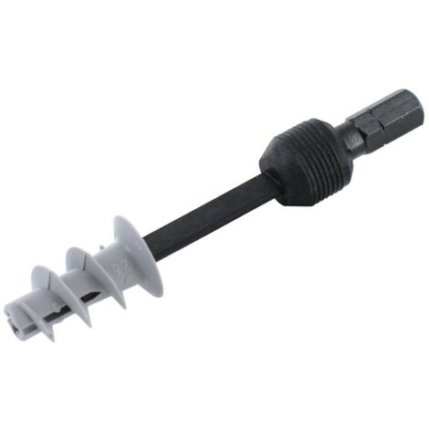Fischer – Kit de 100 chevilles synthétiques pour plaque plâtre – Ø 5 mm – Fixation sans perçage jusqu'à 15 mm – Outil de pose inclus