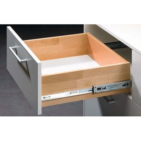 Coulisse à billes Hettich KA 5632 STA galv. L.550mm 45kg - 73282
