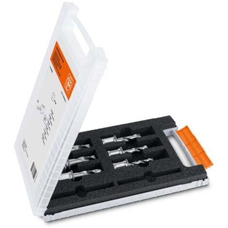 Fein Coffret de forets hélicoïdaux HSS avec queue Weldon 3/4 pouces 6 - 16 mm - 63111018020 (1/2)