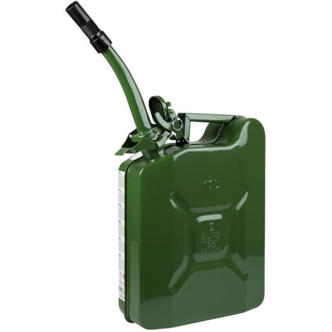 YaoFaFa Bidon Essence/Diesel 10 L – Jerrican Avec Arrêt Automatique Et Jauge De Niveau Intégrée