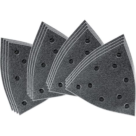 Set de feuilles abrasives Fein 16 pces KL 130 mm perforées - 35222952100