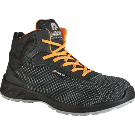 AIMONT Bottes de sécurité Diamont AVANGER taille 44 noir / orange - DM1018444