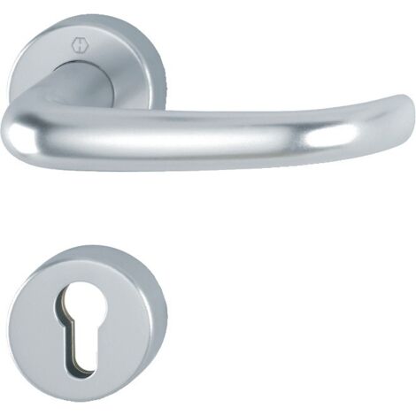 HOPPE FS-Garnitur San Fran.FS-E1301/42H/42HS VA F69 D/D TS 40-65mm PZ rd.DIN L/R - 10722154 (1/3)