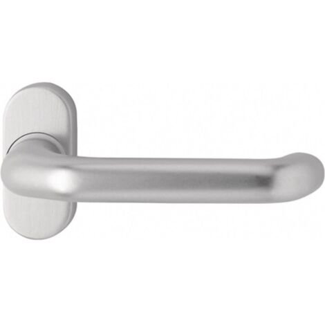 edi Rosace de béquille de porte profilée 1300/2033 VA EXT sans 8mm coudé - 1300/2033/00 (1/3)