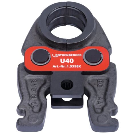 ROTHENBERGER Mâchoire à sertir, Compact, U, 40mm - 015358X