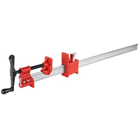 Bessey – Serre-joint léger avec ouverture 900 mm – Largeur mâchoires 48 mm – Corps en fonte et acier nickelé – TL90