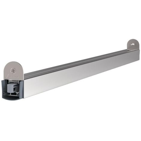 athmer joint de porte Stadi L-24/20 WS unilatéral L.750mm l.24mm aluminium noir universel - 1-938-750 (1/3)