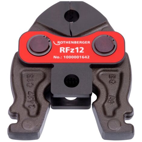Rothenberger – Mâchoire à sertir Compact RFz 12 – Sertissage Ø 12 mm pour systèmes métal et plastique – Technologie DURA LAZR TEC – 1000001642
