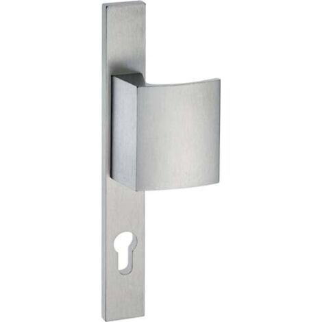 edi Garniture de poignée de porte profilée PAN 1200/K9/9203 Alu.F1 PZ pour épaisseur de porte 68-75mm - 2312/9203/01 (1/4)