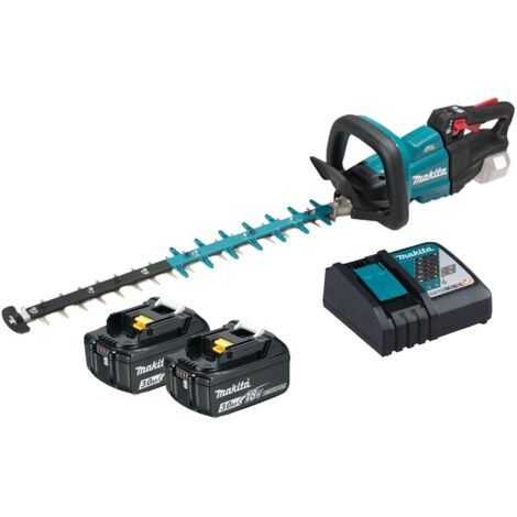 Makita DUH601RFE Taille-haies sans fil 18 V / 2x 3,0 Ah batterie + chargeur (1/2)