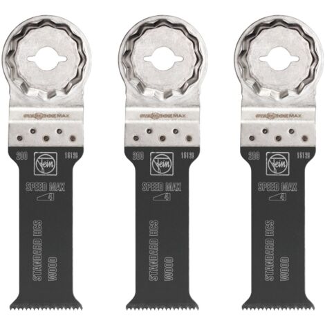 Fein 3x Lame de scie E-Cut standard StarlockMax 32 mm - 63502200220 (1/2)