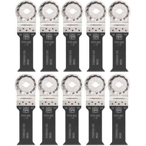 Fein 10x Lame de scie E-Cut standard StarlockMax 32 mm - 63502200240 (1/2)