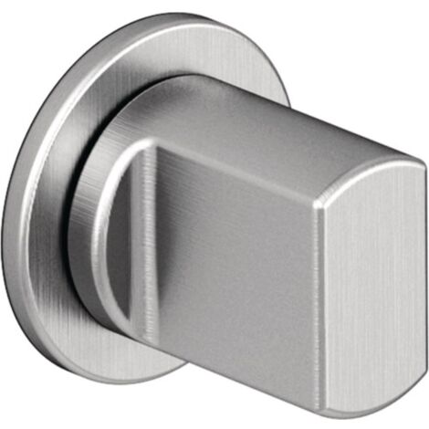 Paire de supports de clé 306XAMNR VA XA, plaque 1,5 mm WC/FBM rond (1/4)