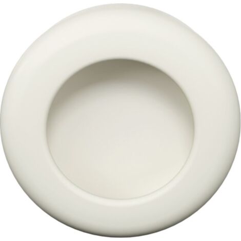 HEWI Poignée encastrée pour porte coulissante 538.60MLB PA 99 blanc pur ma rd.épaisseur à partir de 22mm pour porte à galandage - 538.60MLB 99 (1/3)
