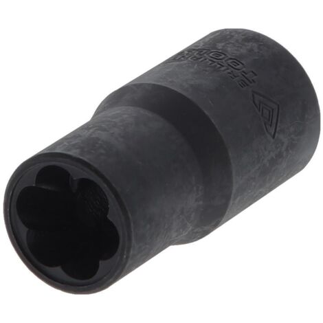 BRILLIANT TOOLS douille profilée spirale 1/2" 13 mm - BT026004 (1/4)