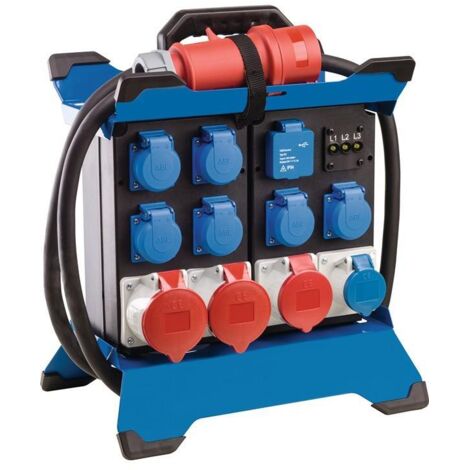 STECKY DUO 1 mobiler CEE Stromverteiler 400V/16A/max. 11kW IP44